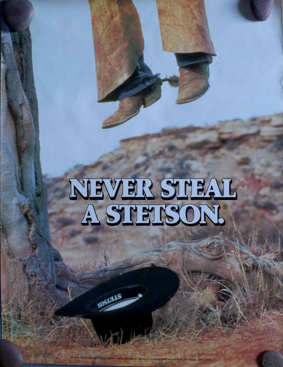 Never Steal a Stetson