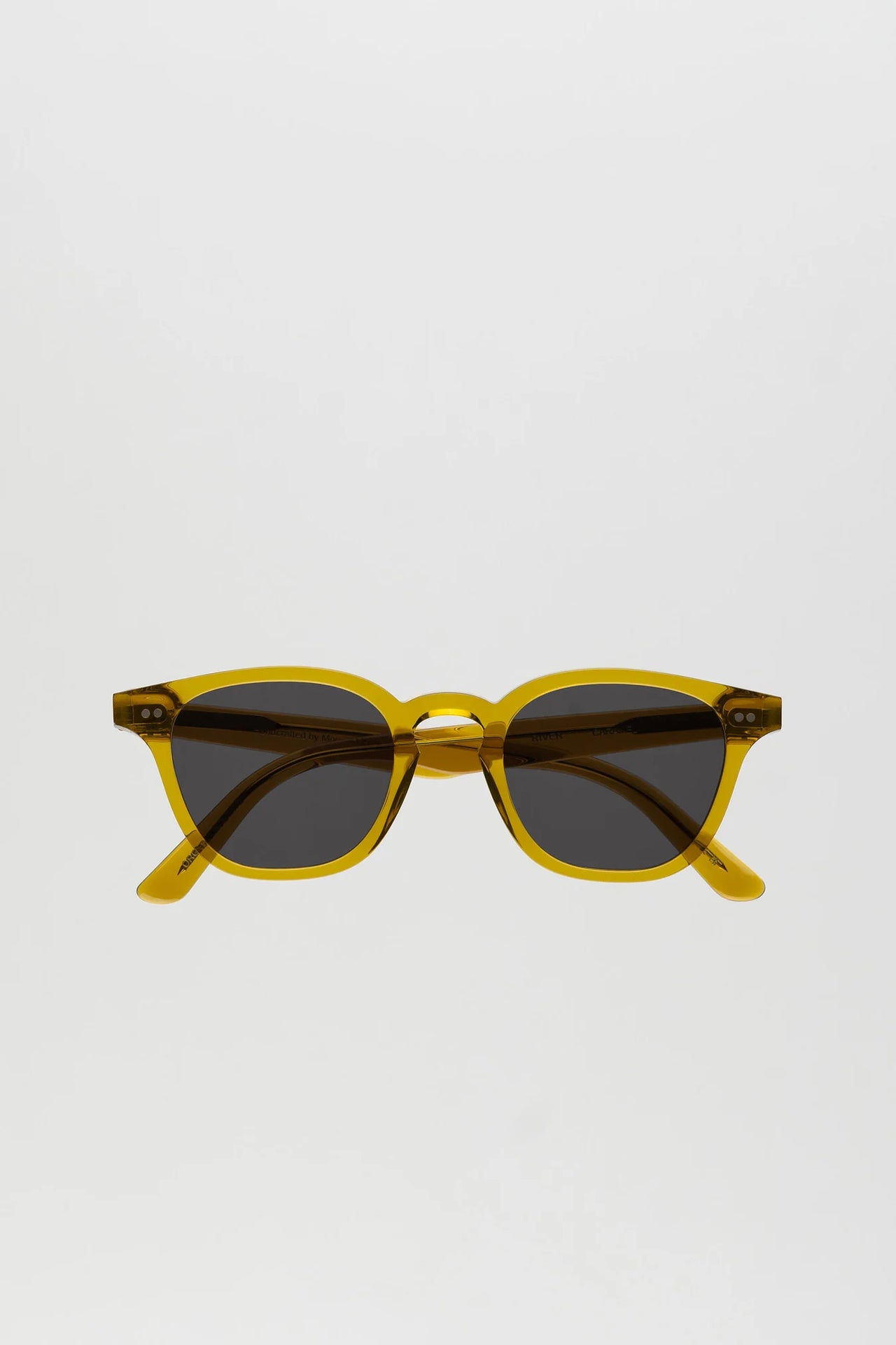River Caramel, Grey Solid Lens - Monokel