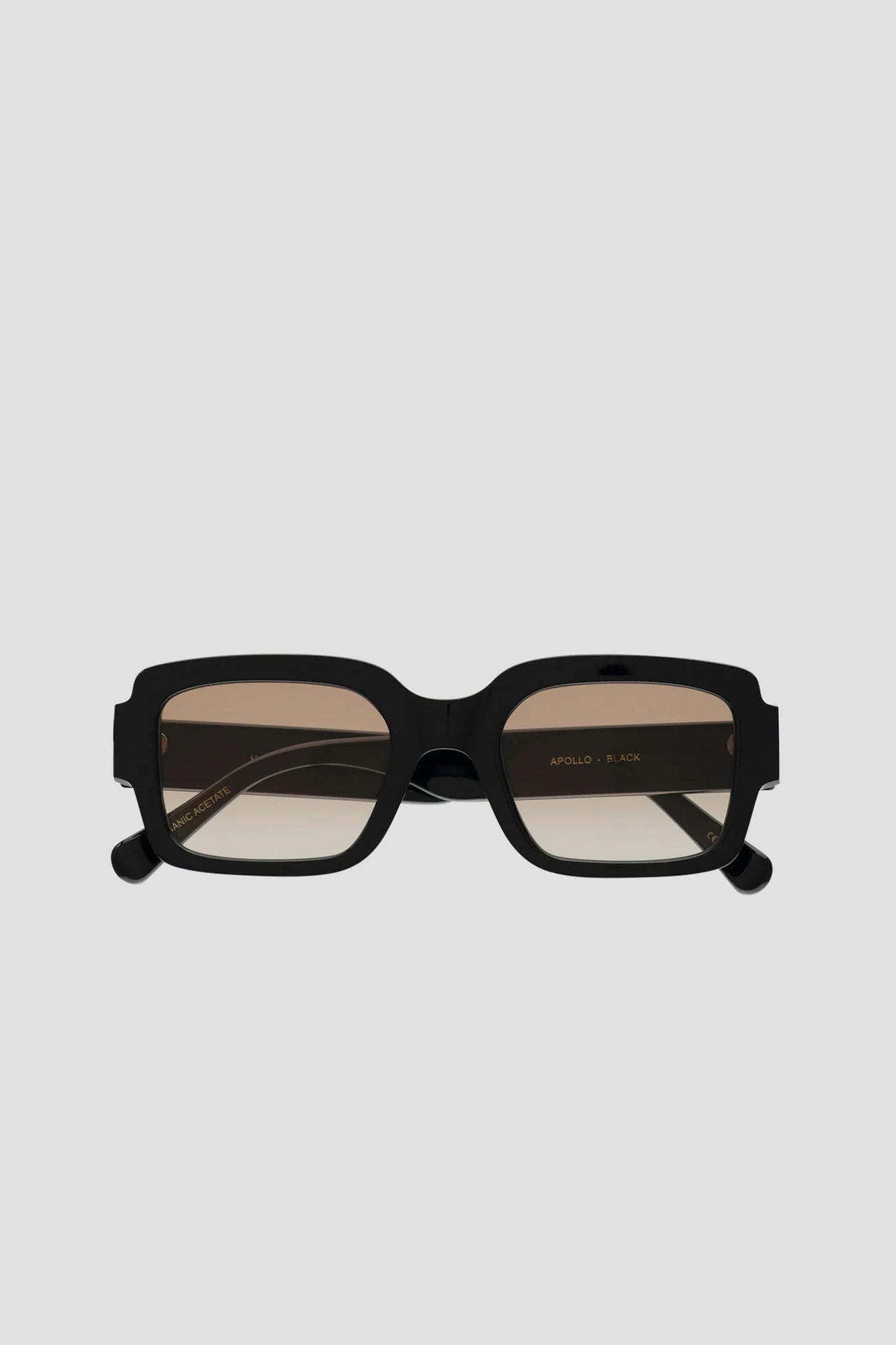 Apollo Black, Brown Gradient Lens - Monokel Eyewear