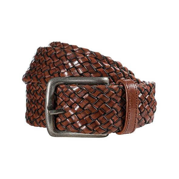 Belt, Woven Leather - Amanda Christensen