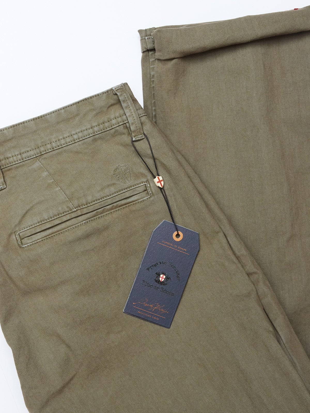 Menzo Solid Chino - Blue de Gênes