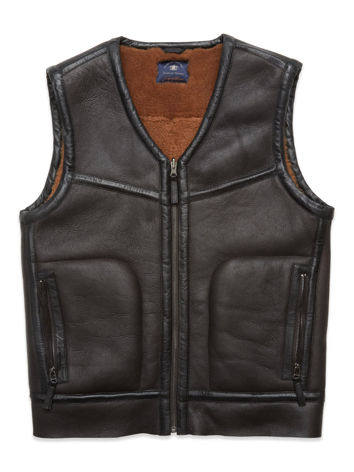 Montone Gilet - Blue de Gênes