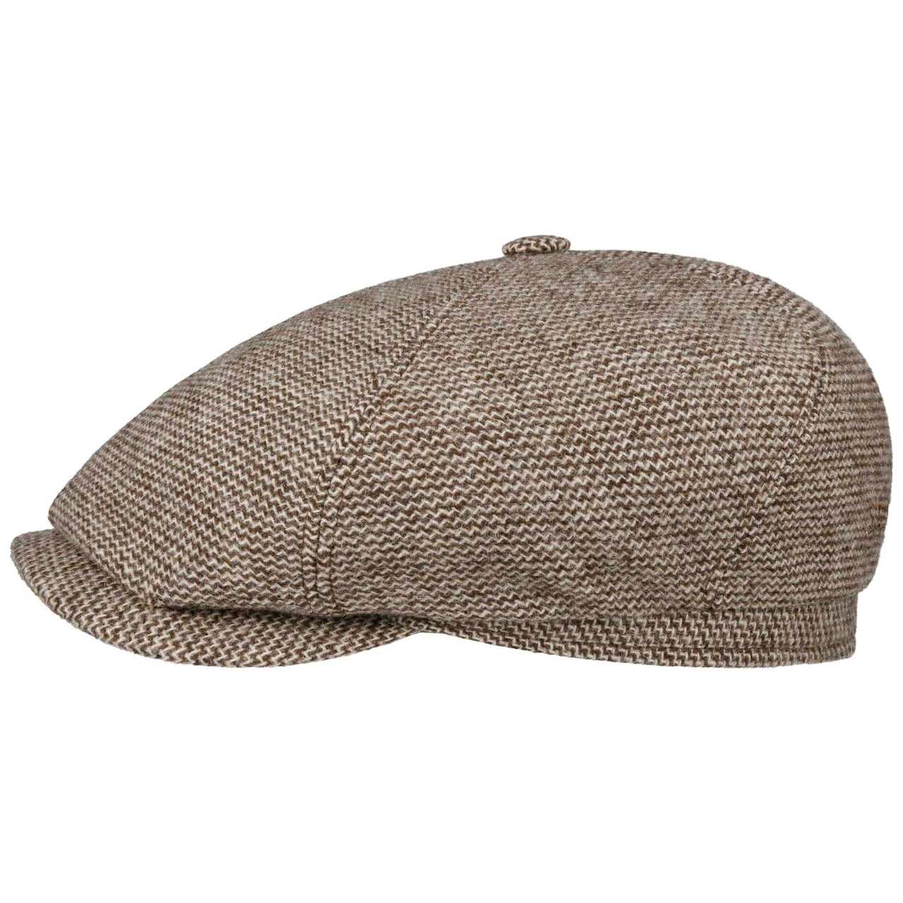6-Panel Sustainable Cap Undyed Virgin Wool - Stetson