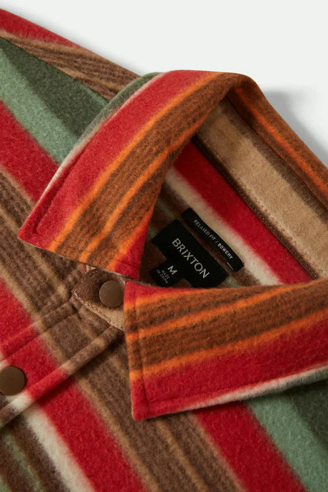 Bowery L/S Arctic Stretch Fleece - Brixton