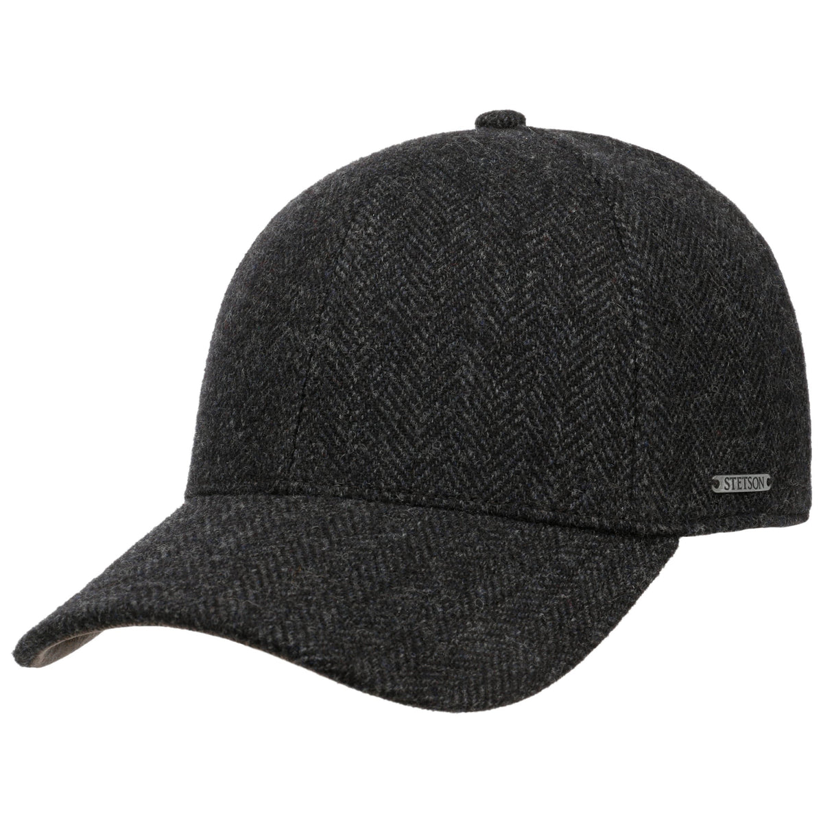 Baseball Cap Wool Herringbone - Stetson