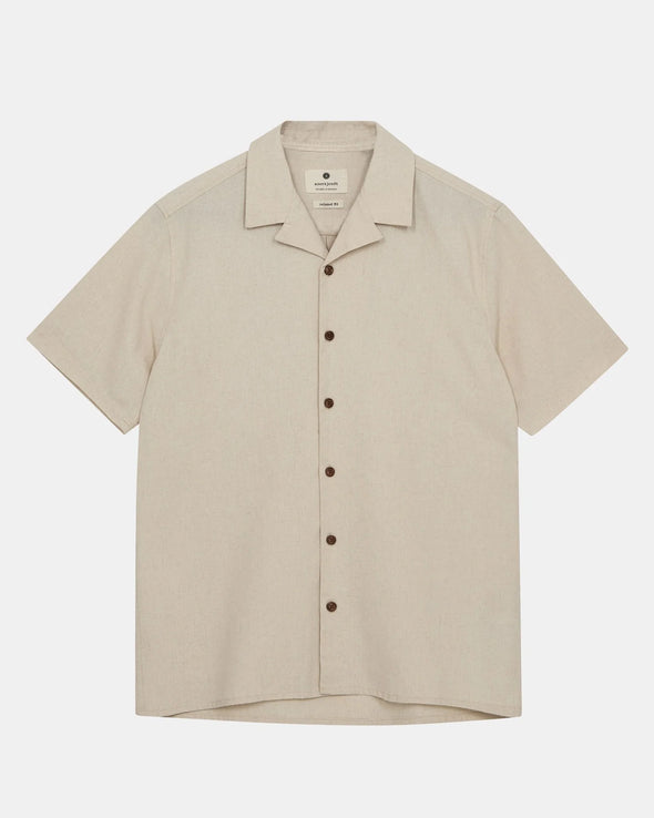 Akleo S/S Cotton/Linen Shirt - Anerkjendt