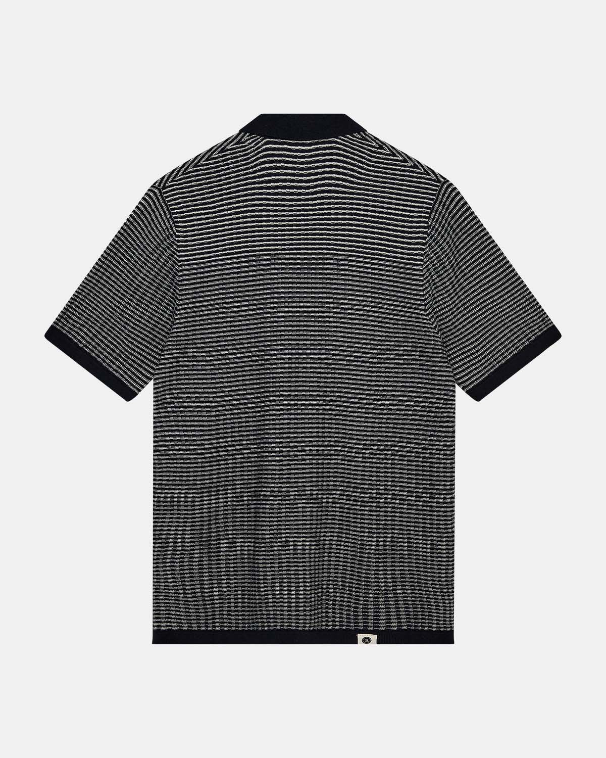 Aksvend S/S Knit Structure Car - Anerkjendt