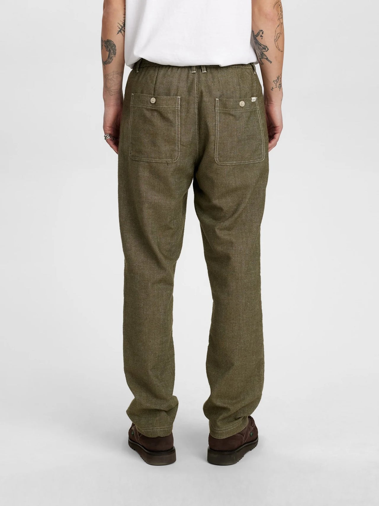 Akjan Twill Contrast Pants - Anerkjendt