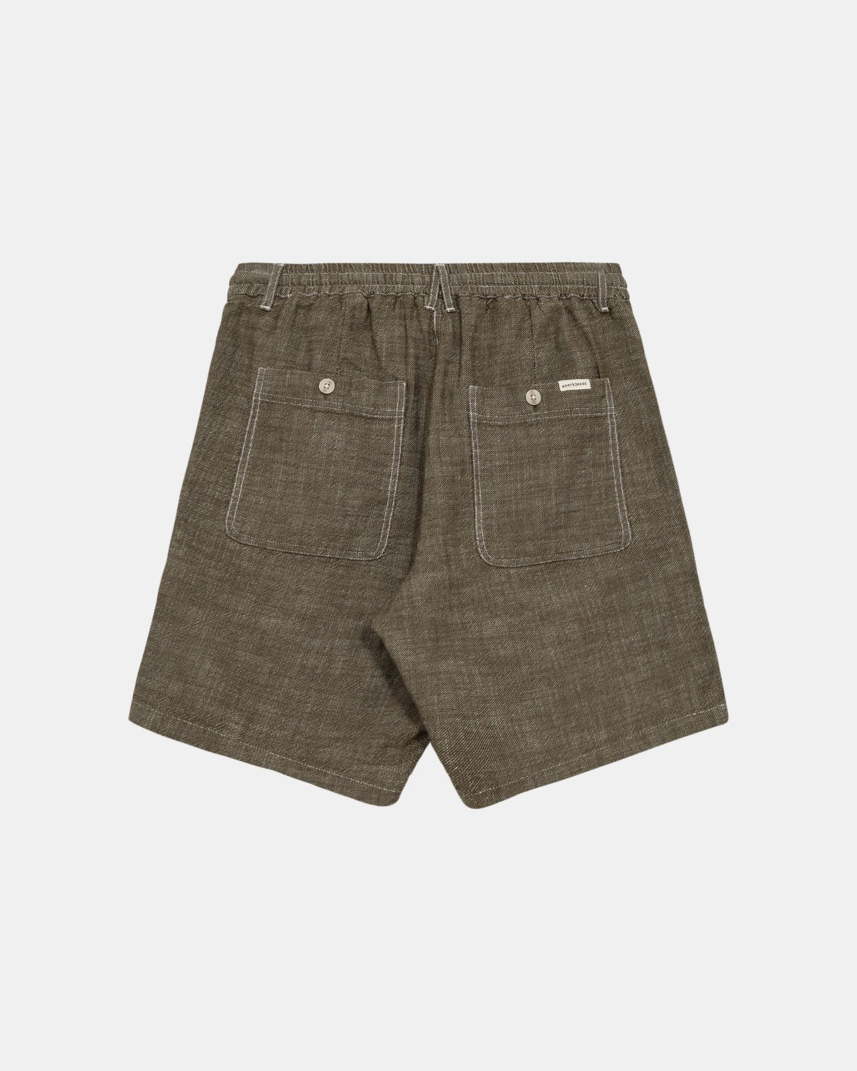 Akjan Twill Contrast Shorts - Anerkjendt
