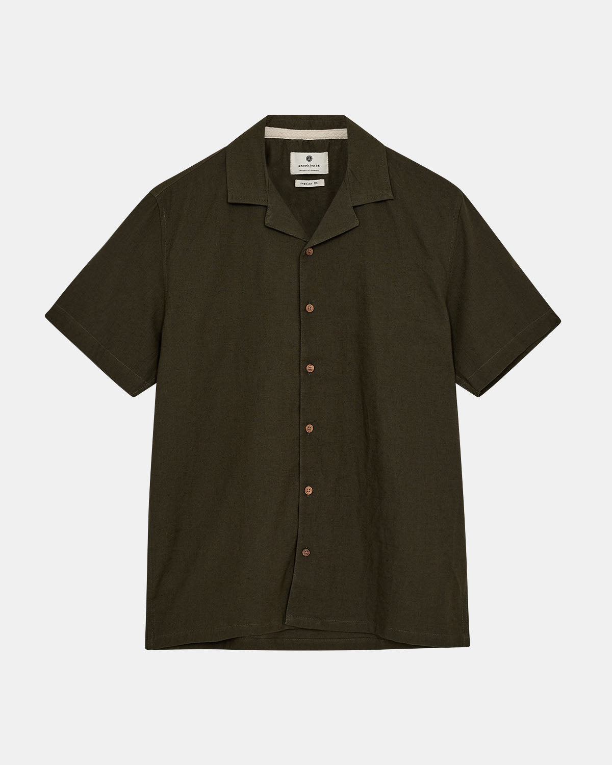Akleo S/S Cot/Linen Shirt - Anerkjendt