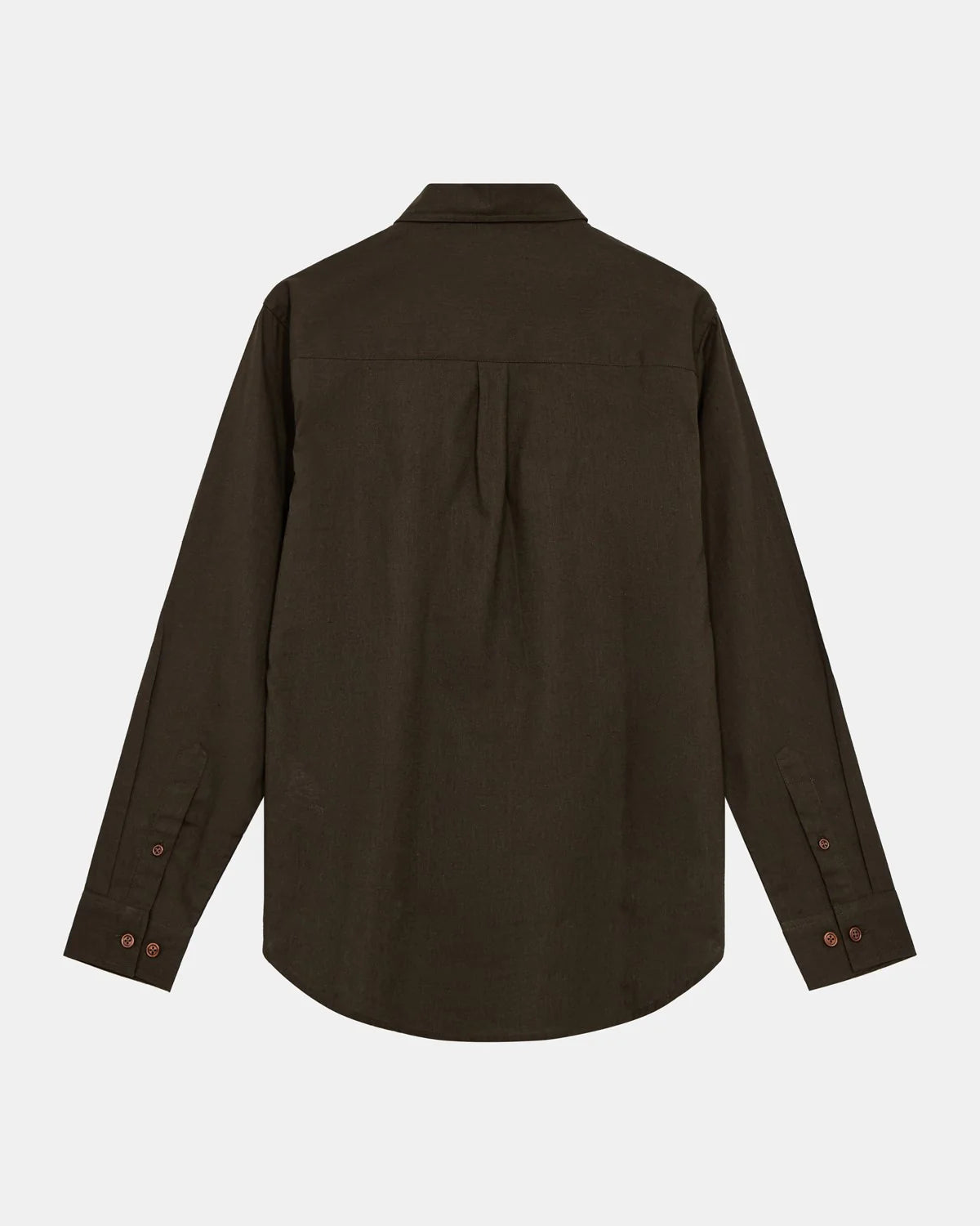 Akleif L/S Cot/Linen Shirt -Anerkjendt