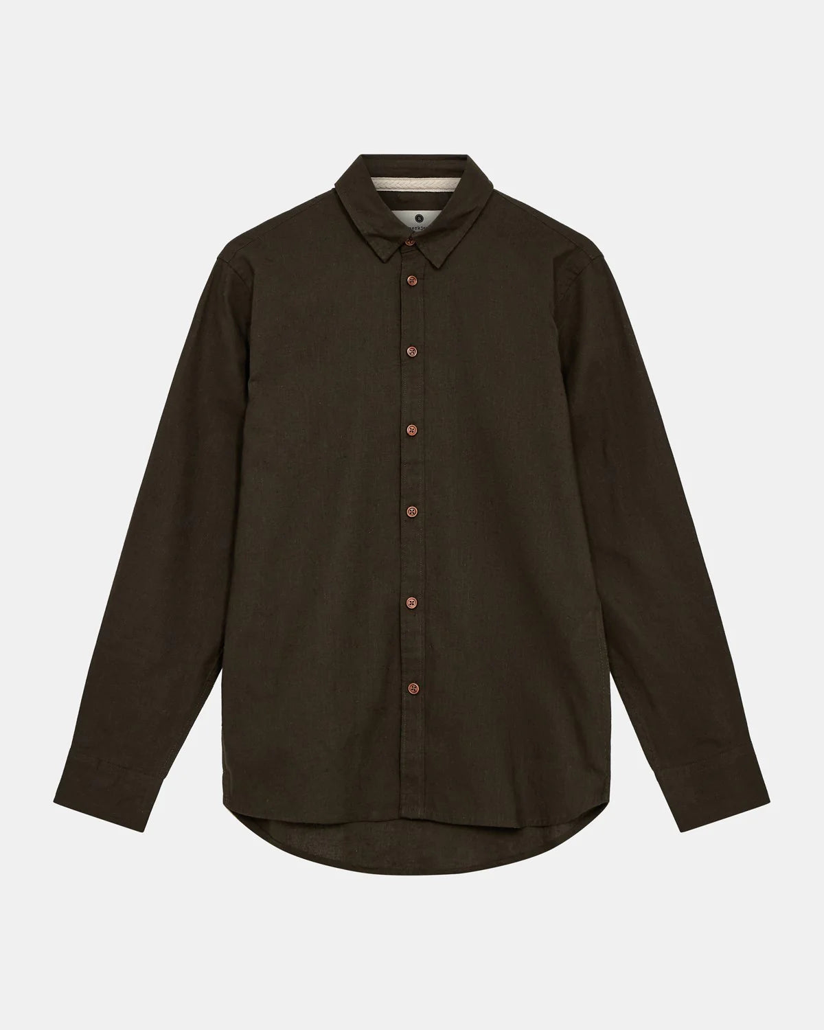 Akleif L/S Cot/Linen Shirt -Anerkjendt