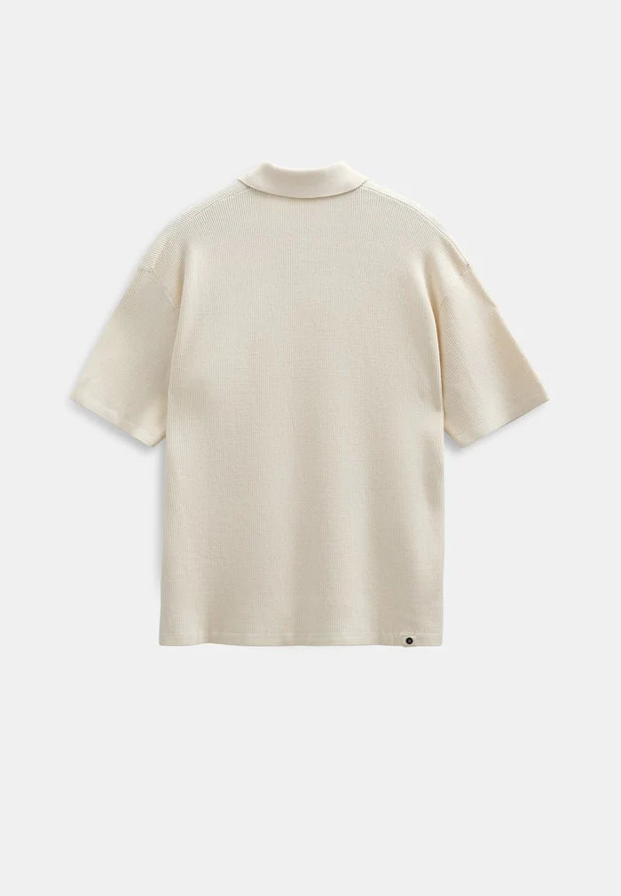 Akvilhelm Needle Rib S/S Knit - Anerkjendt