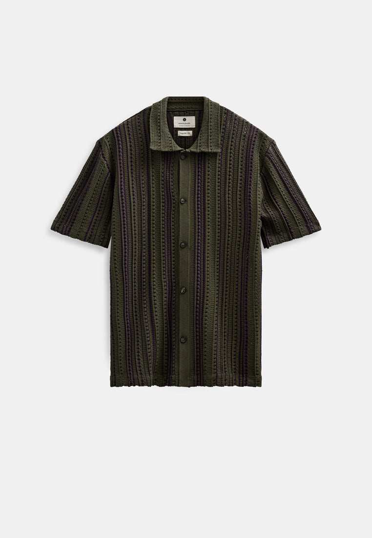 AKLEANDER STRUCTURE SS SHIRT - Anerkjendt