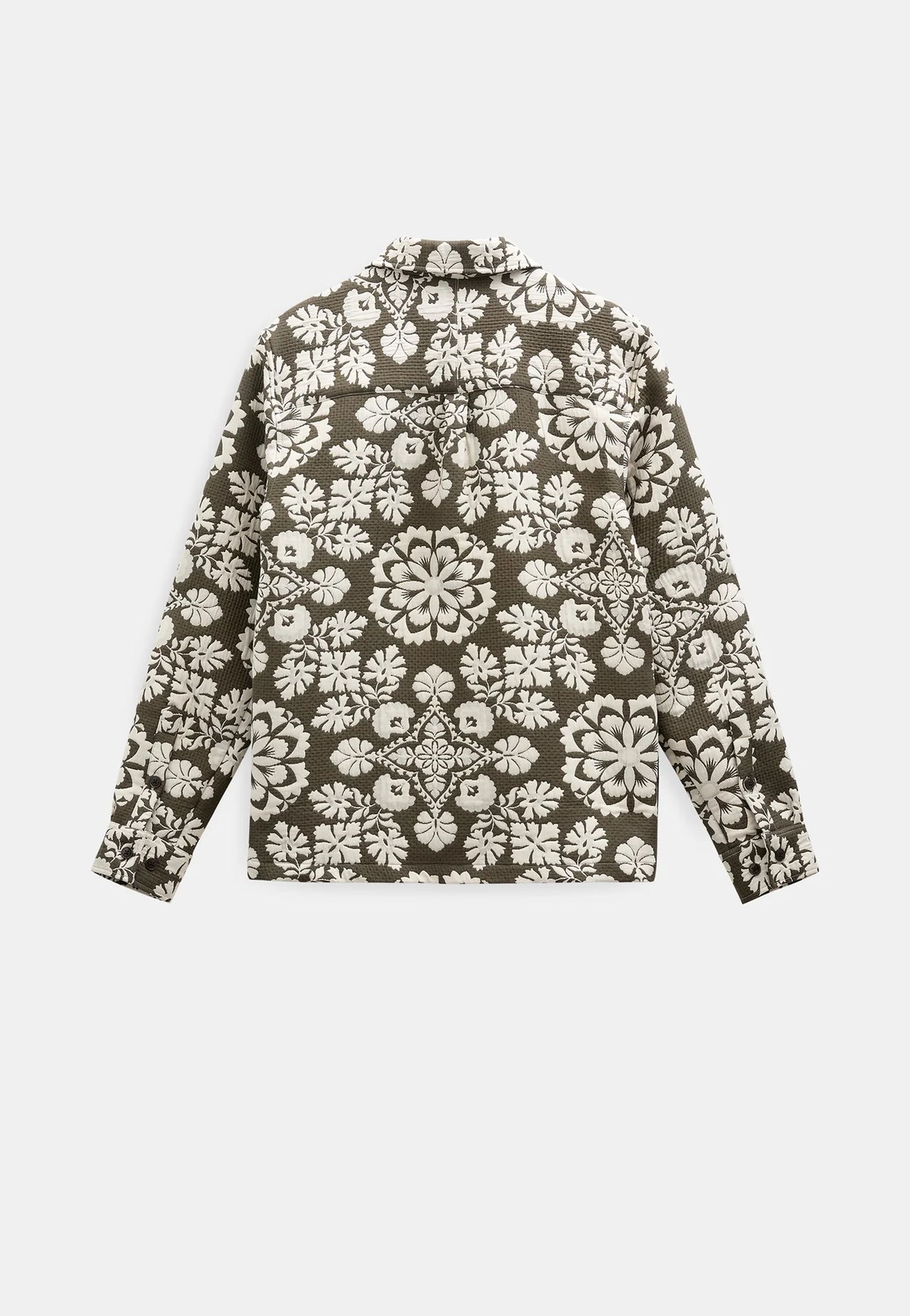 Akoscar Flower Jacquard Overshirt - Anerkjendt