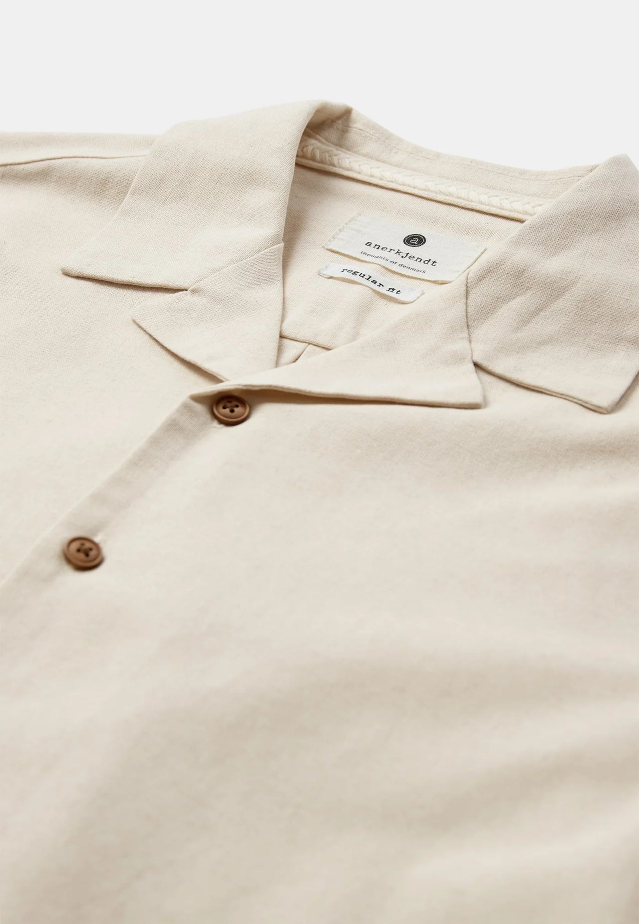 Akleo Cot/Linen/Vis S/S Shirt - Anerkjendt