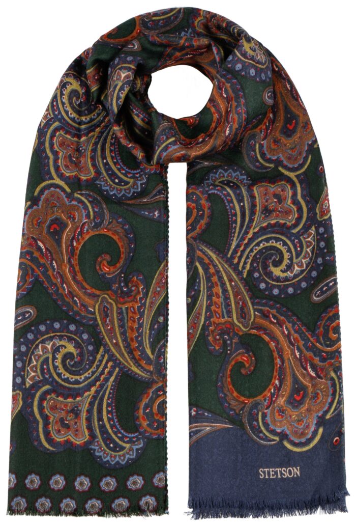 Scarf Wool Paisley - Stetson