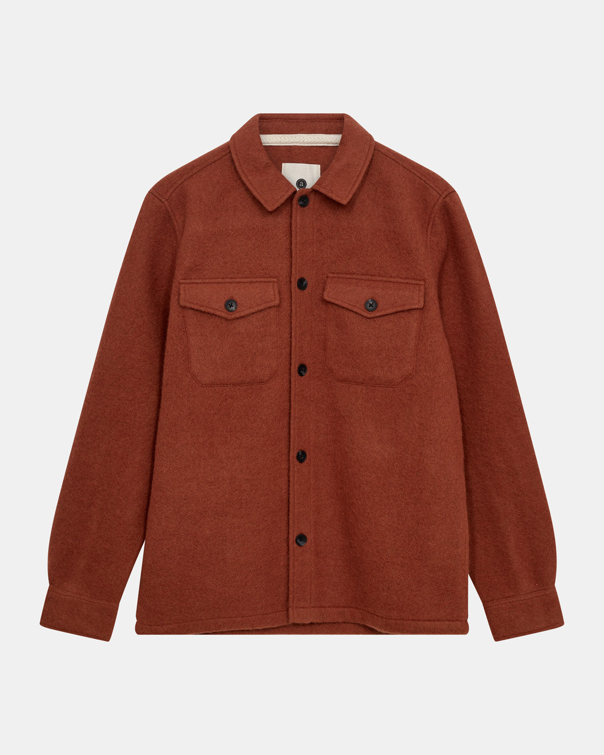 Akoscar Boiled Wool Overshirt - Anerkjendt