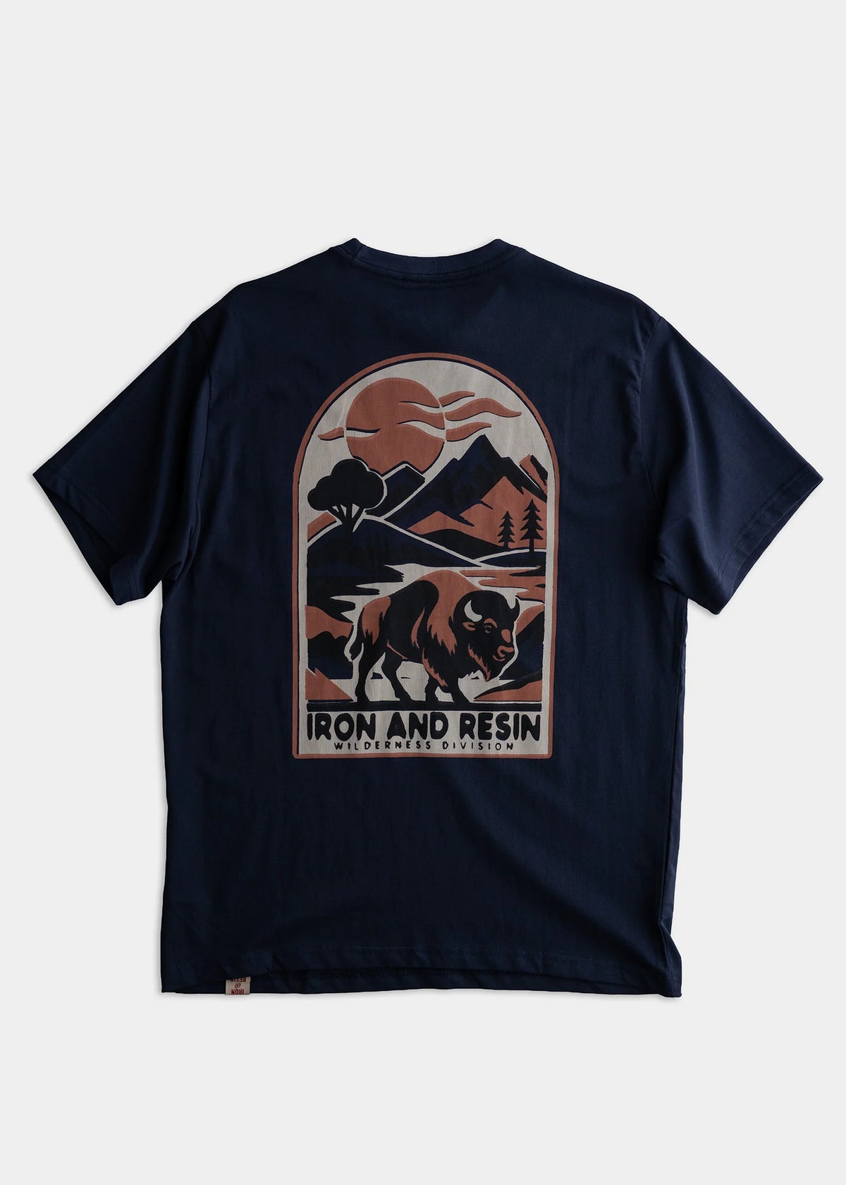 Buffalo Pocket Tee - Iron and Resin