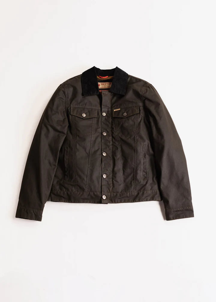 Scout Jacket, Halley Stevensons Waxed Canvas - Iron and Resin
