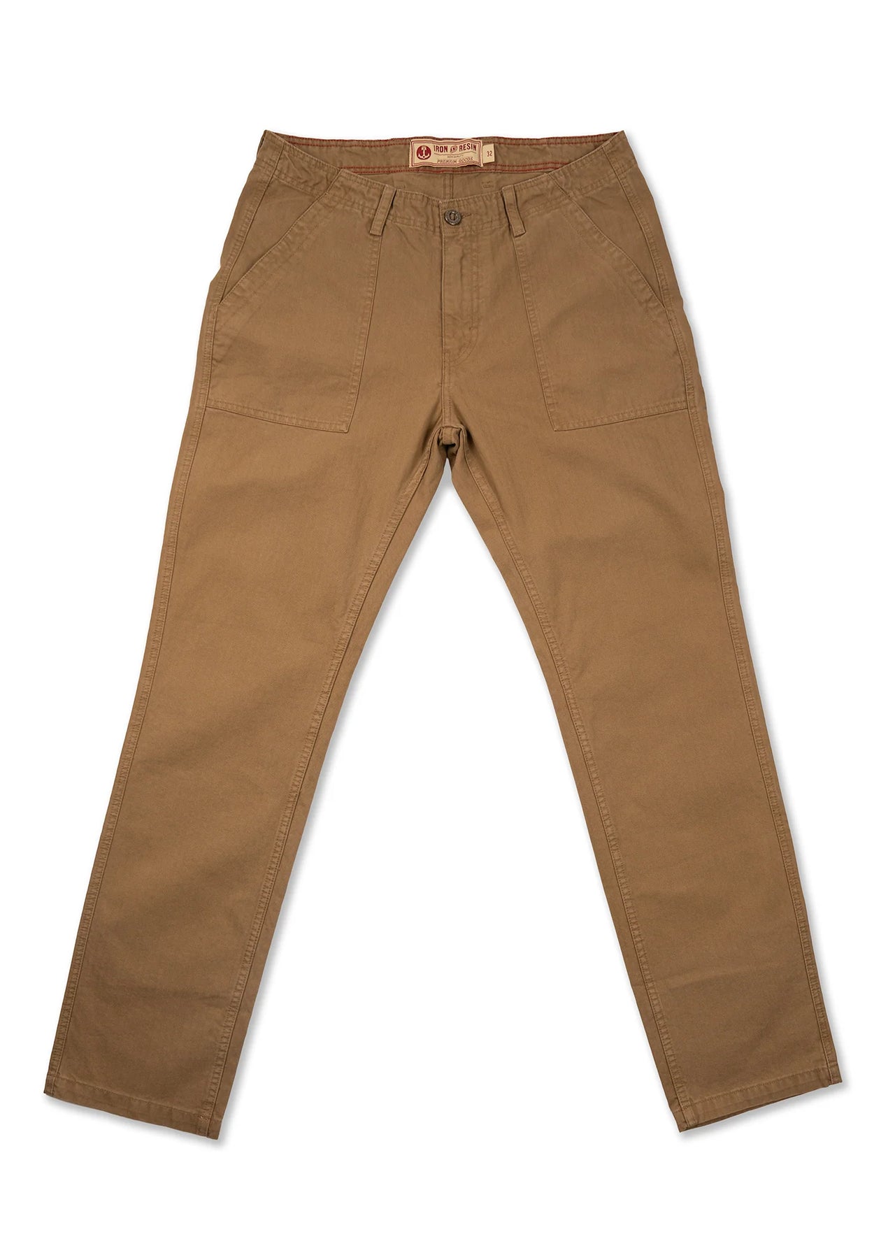 Brigade Herringbone Pant - Iron and Resin