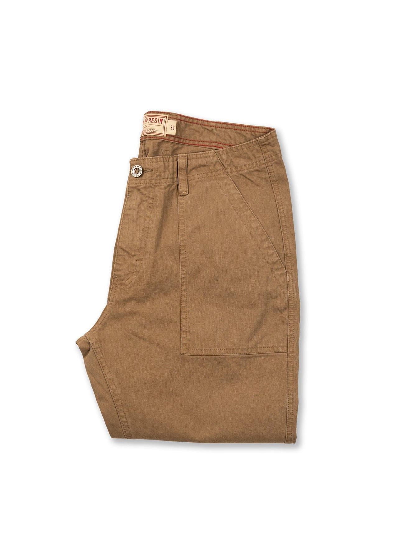 Brigade Herringbone Pant - Iron and Resin