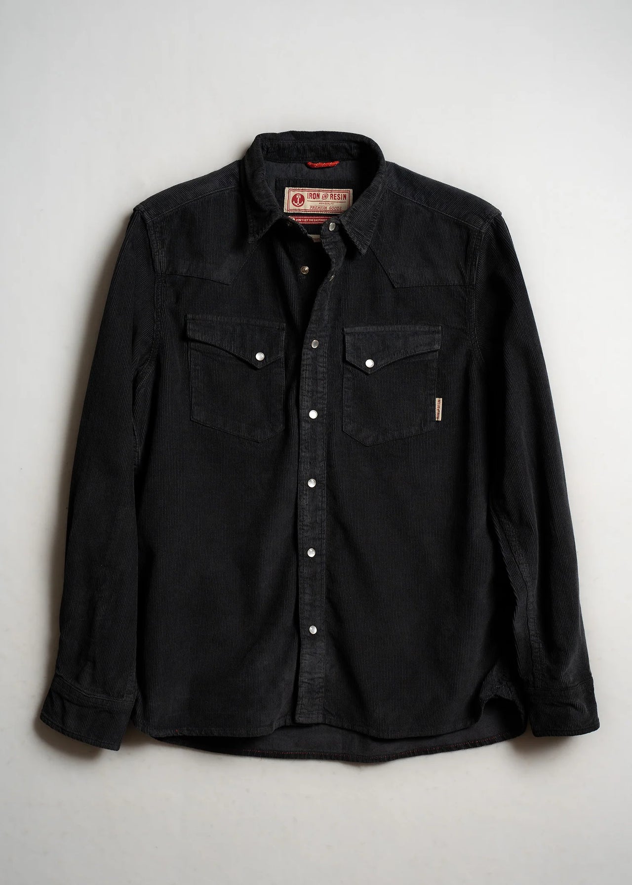Ojai Corduroy Shirt - Iron and Resin
