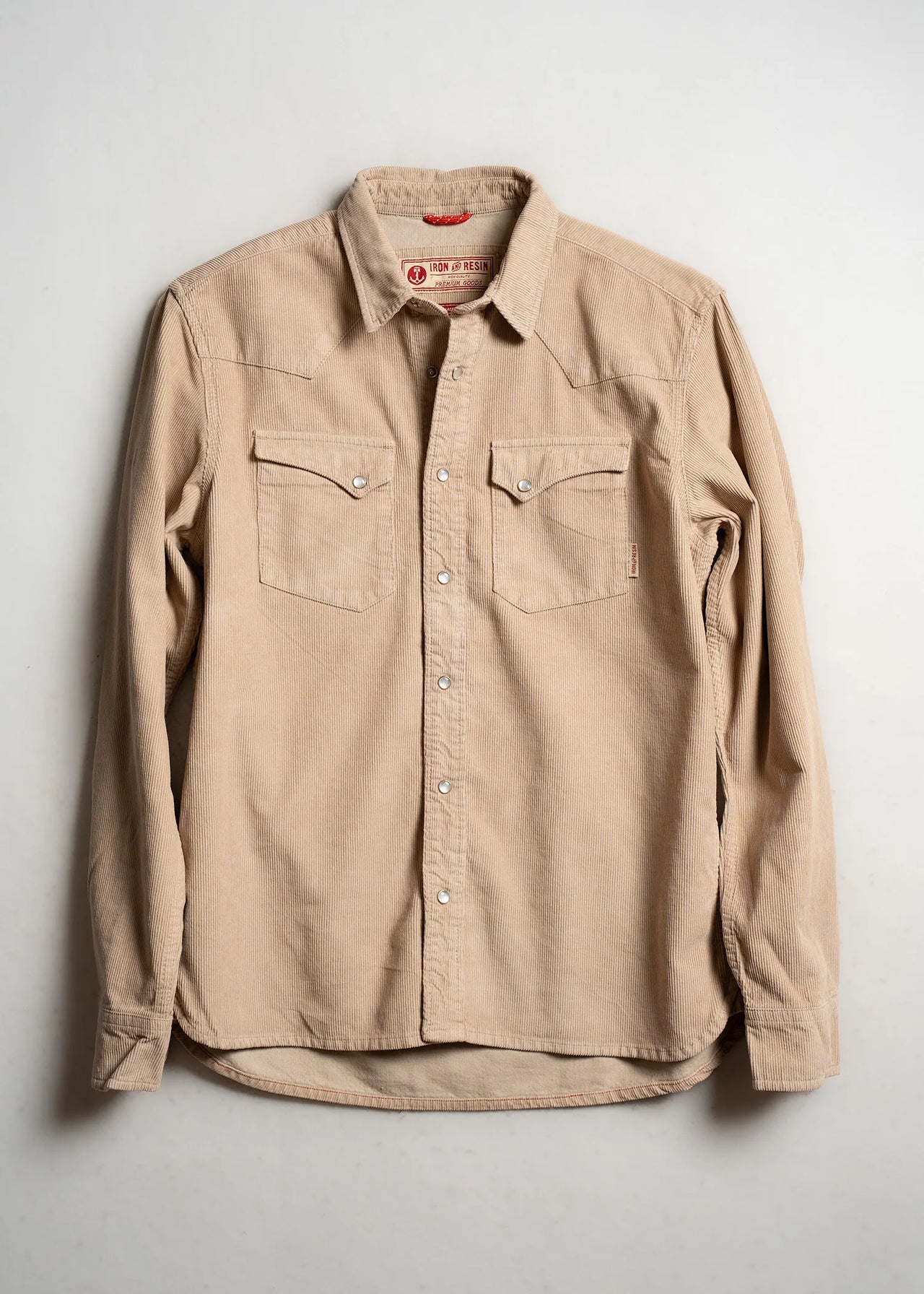 Ojai Corduroy Shirt - Iron and Resin