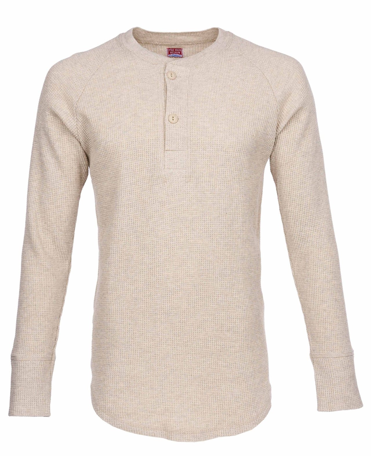 1936 Waffle Shirt, Natural - Pike Brothers
