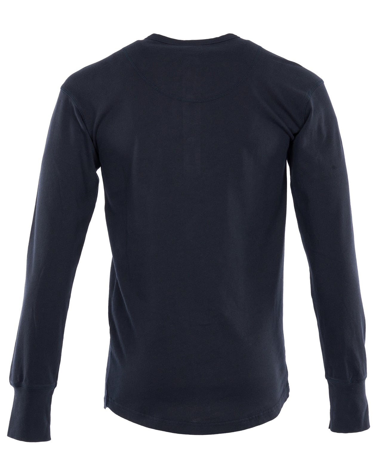 1927 Henley Shirt long sleeve, Mojave blue - Pike Brothers