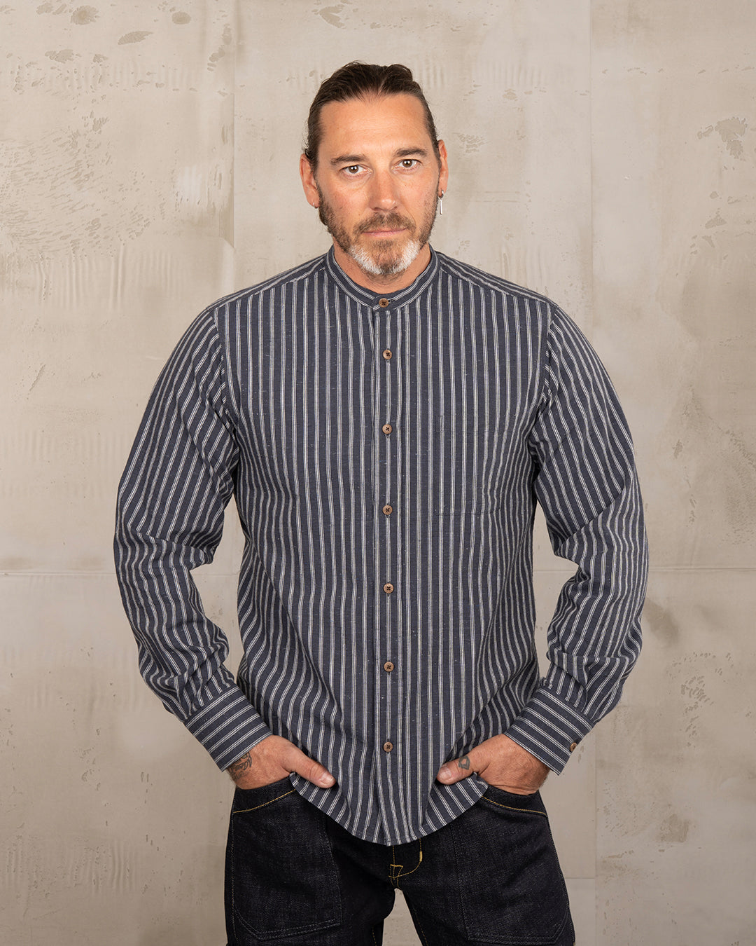 1923 Buccanoy Shirt Beppu Blue - Pike Brothers