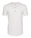 1927 Henley Shirt Short Sleeve, Ecru - Pike Brothers