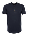 1927 Henley Shirt short sleeve, Mojave blue - Pike Brothers
