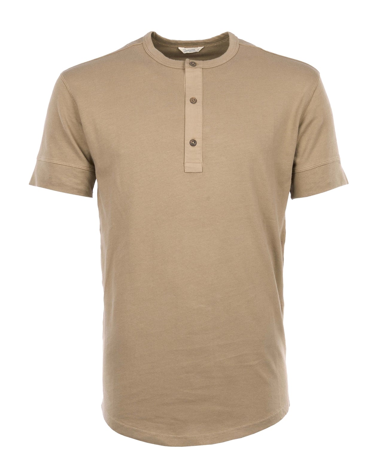 1927 Henley Shirt short sleeve, Mojave beige - Pike Brothers