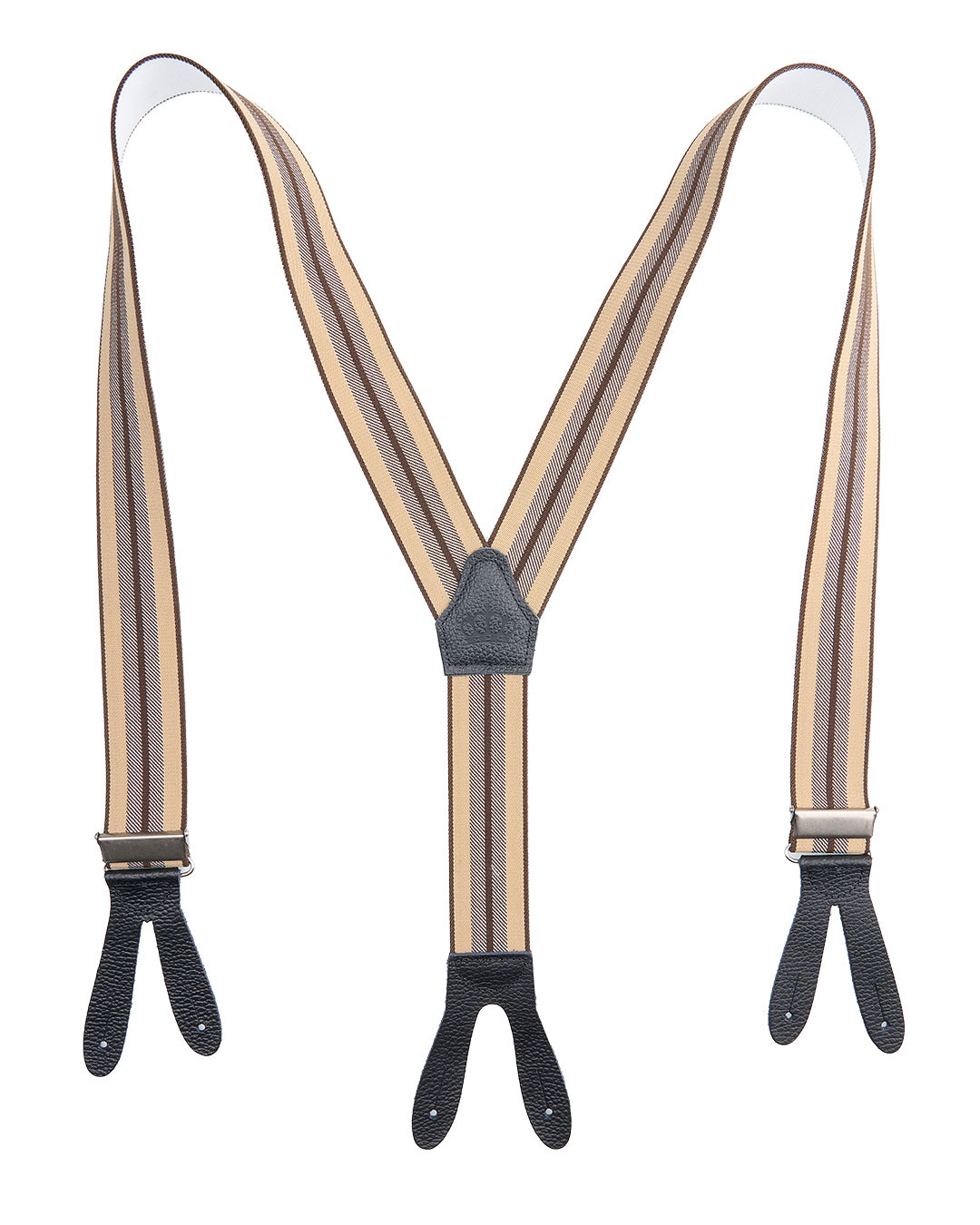 1937 Heavy Duty Braces brown - Pike Brothers