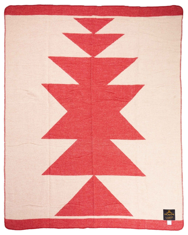 1969 Tolani Wool Blanket Red - Pike Brothers