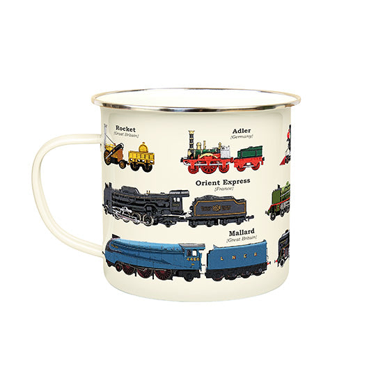 Enamel Mug, Train - Gift Republic