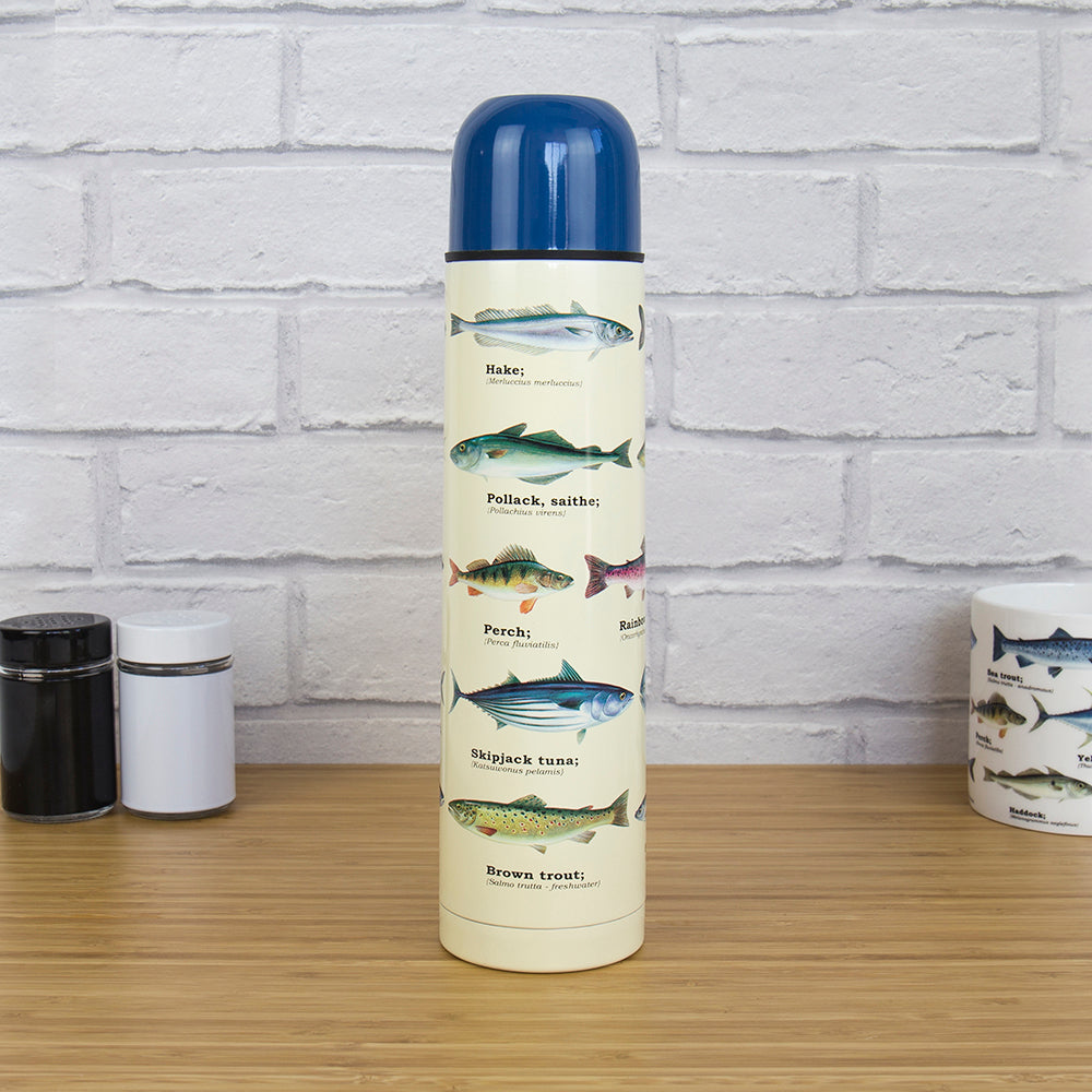 Thermos Flask Multi Fish - Gift Republic