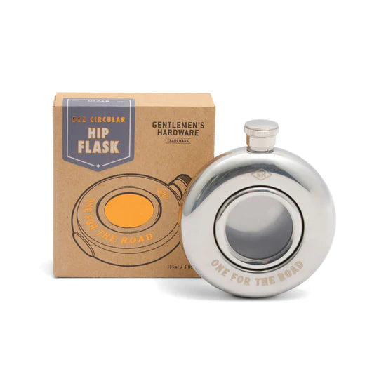 Round Hip Flask - Gentlemen's Hardware