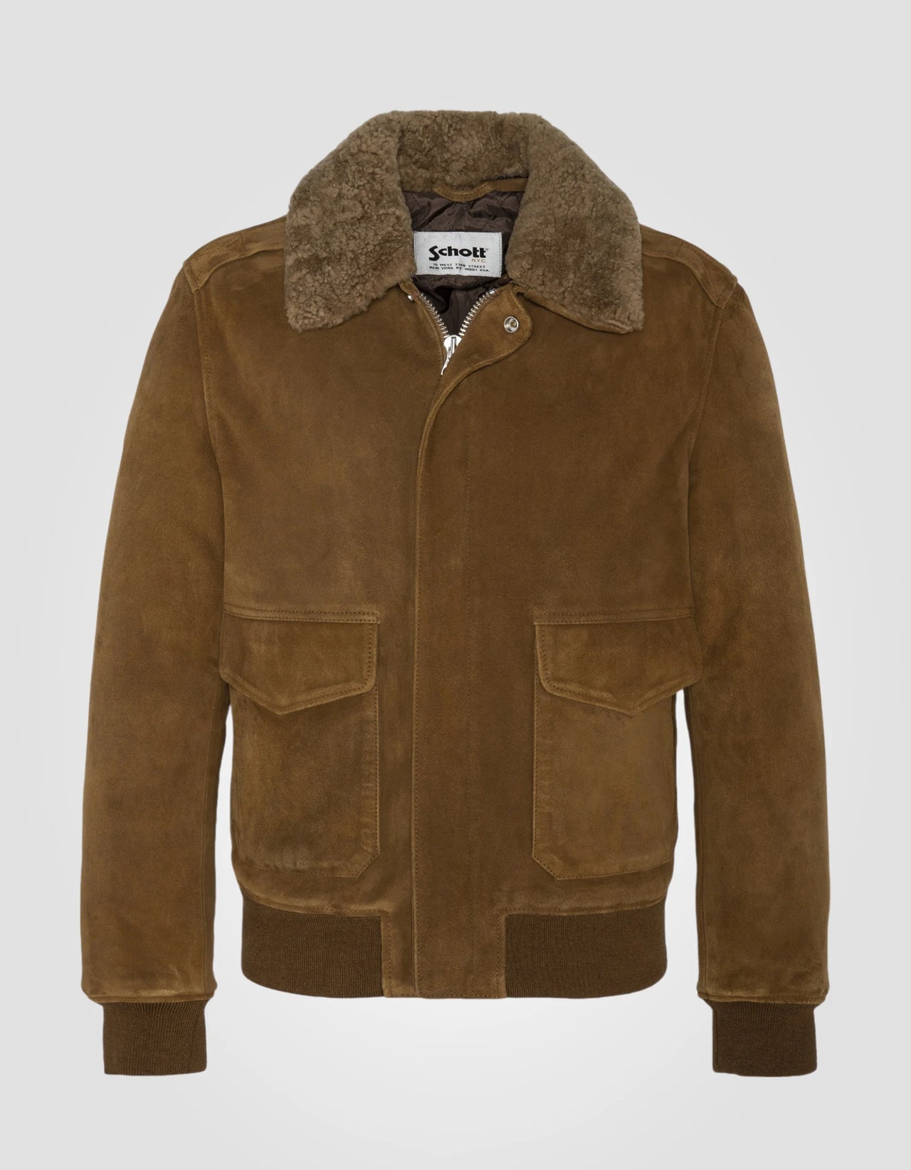 Suede Pilot Jacket - Schott N.Y.C.