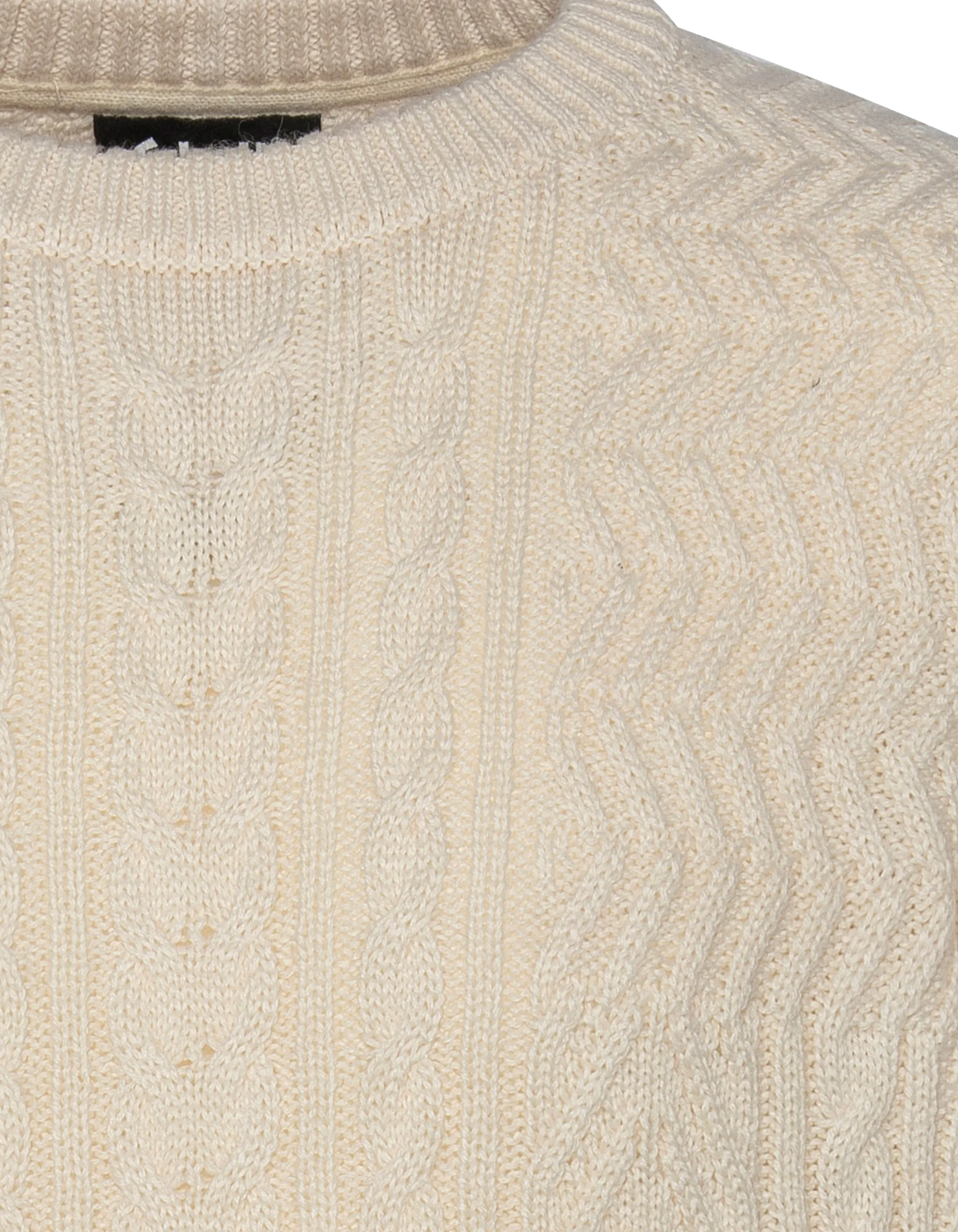 Pull Patchwork Col Rond - Schott