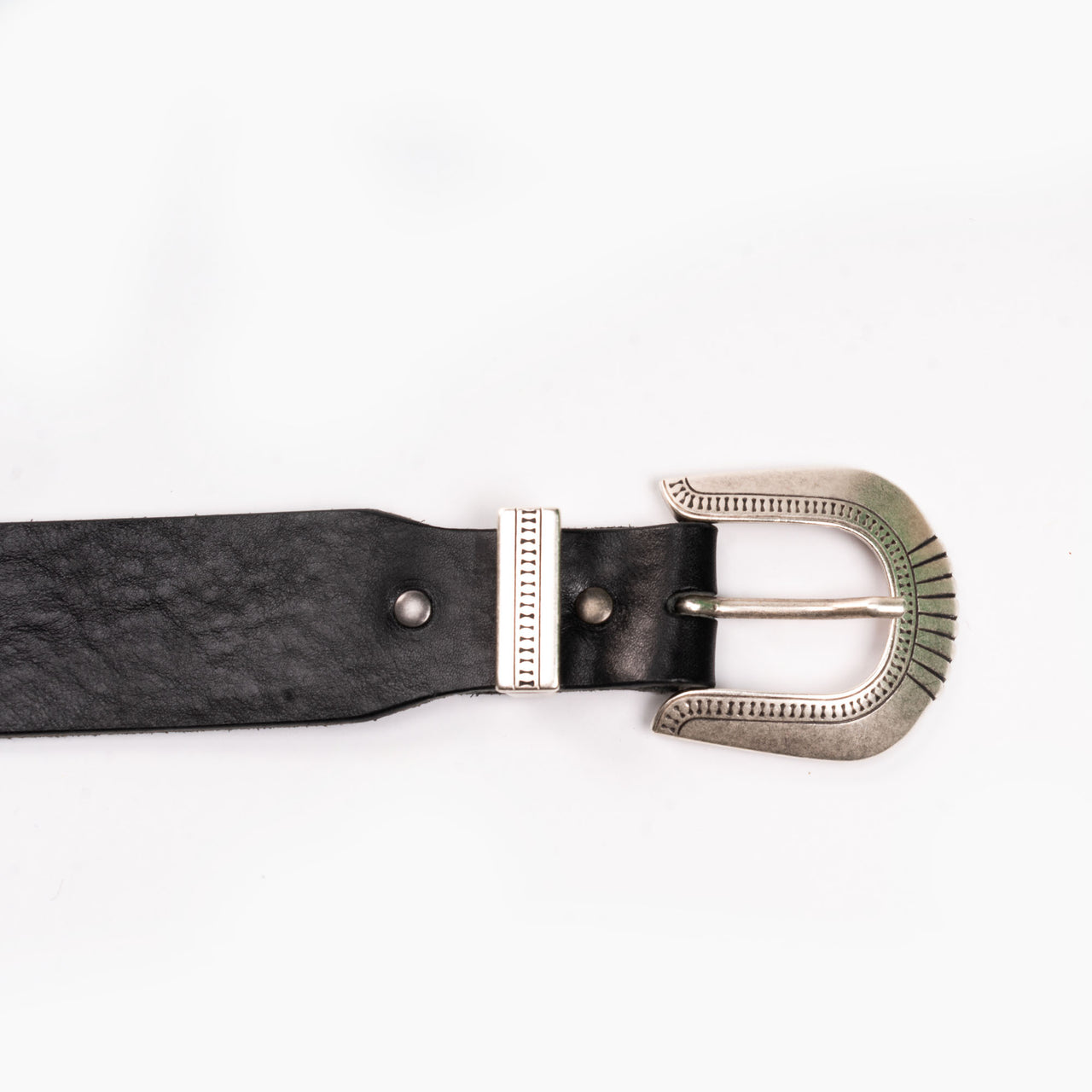 Rodeo Black Western Belt - Shangri-La Heritage