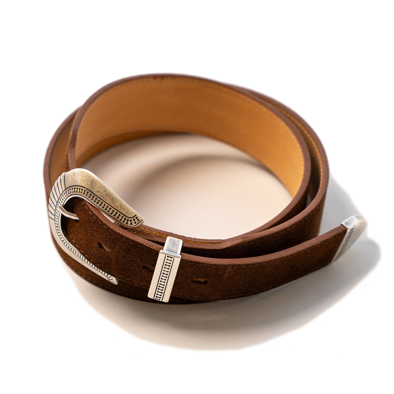 Rodeo Suede Western Belt - Shangri La