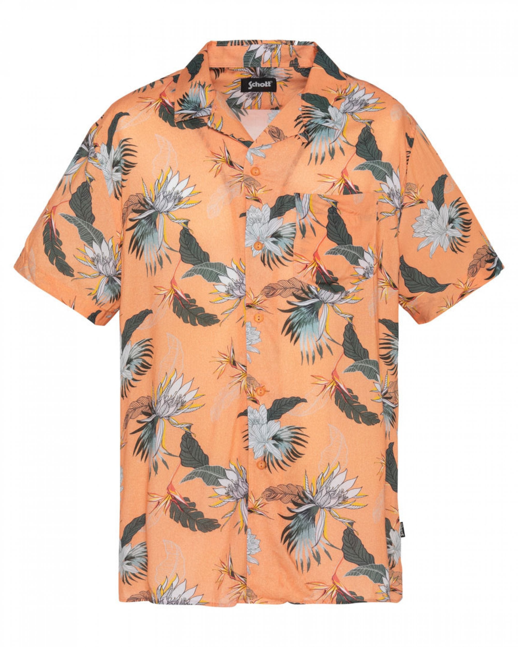 トップス Schott Aloha Shirt NEW YORK CITY S size Schott N.Y.C シャツ Schott/ショット/HAWAIIAN SHIRT