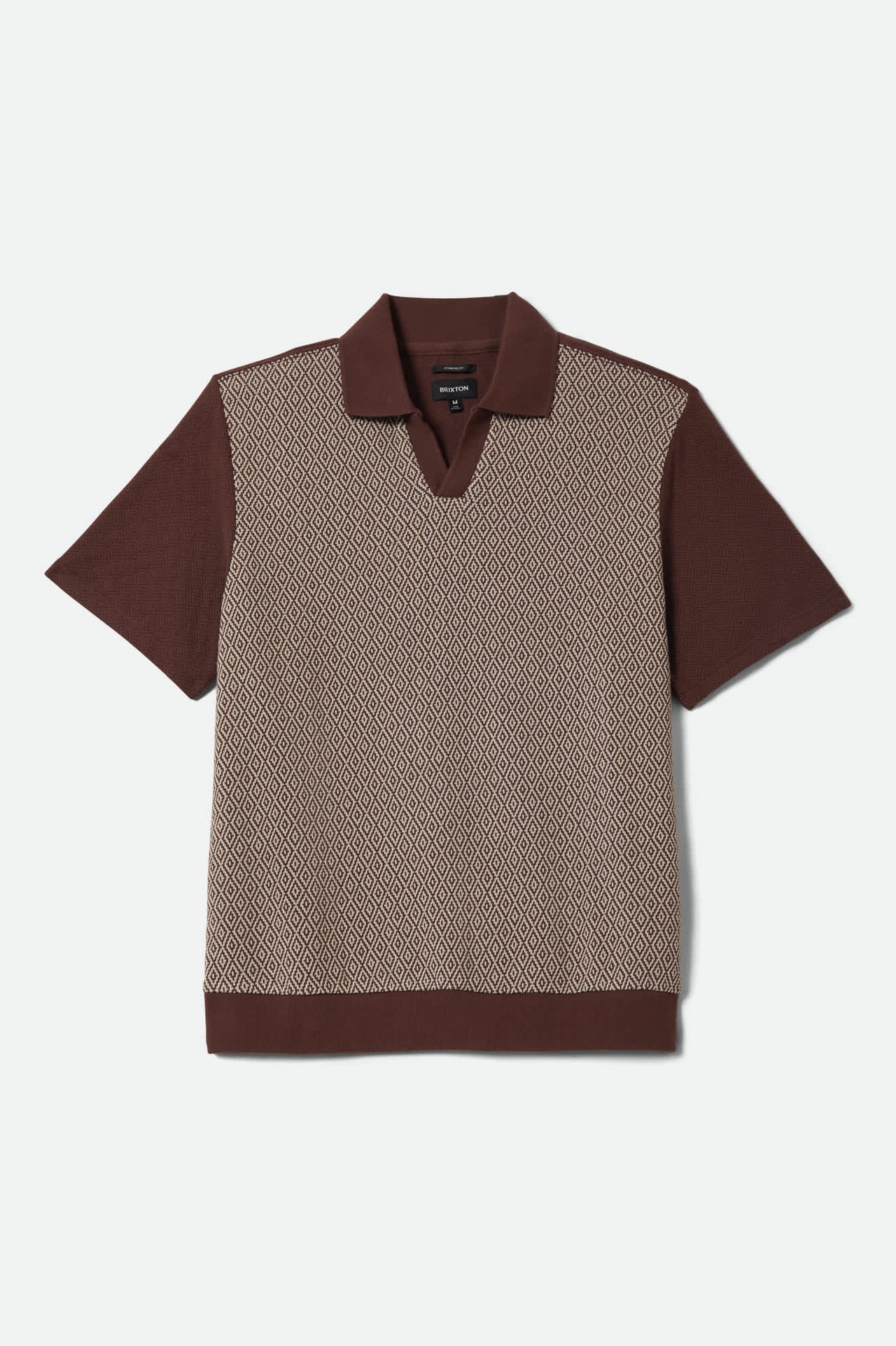 Theo Jacquard Polo - Brixton