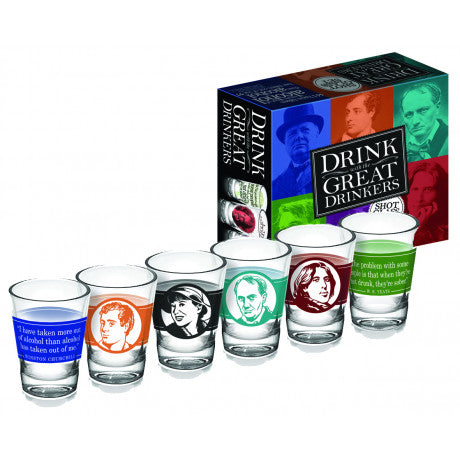 Great Drinkers - shotglas set
