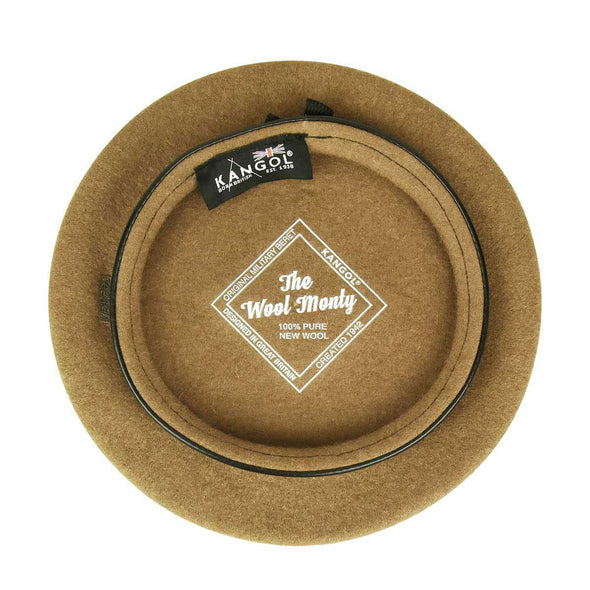 Monty Wool Beret, Wood - Kangol