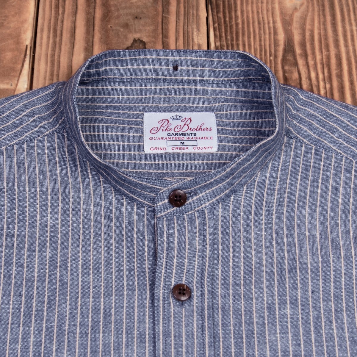 1923 Buccanoy Shirt Brisbane Blue - Pike Brothers