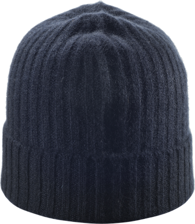 Beanie Cashmere Navy Blue - Amanda Christensen