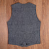 1905 Hauler Vest Grey Striped Linen - Pike Brothers